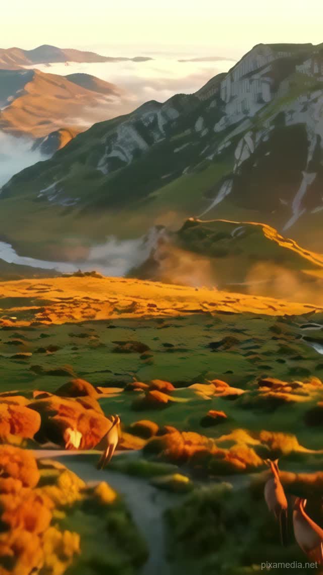 Highlands of Mist and Gold - Drone & Aerial AI stock